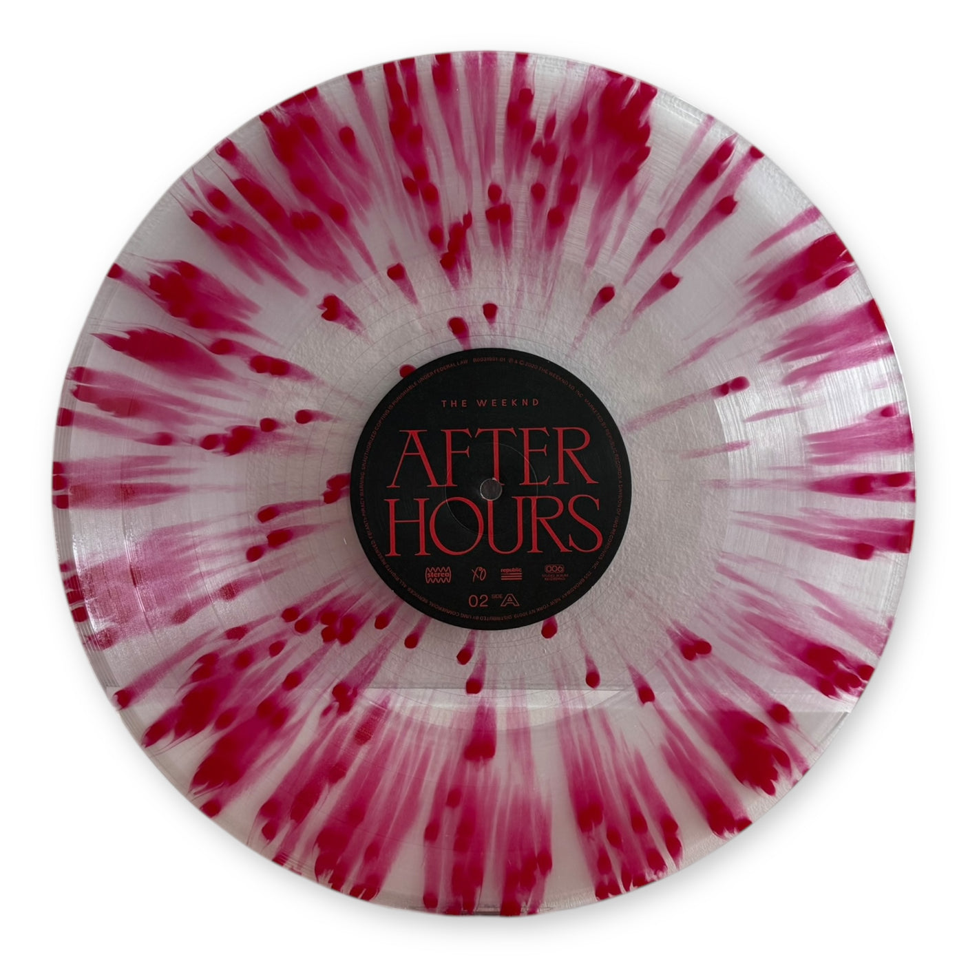 THE WEEKND - After Hours - USED LP VINYL - DELUXE EDITION - NM/NM