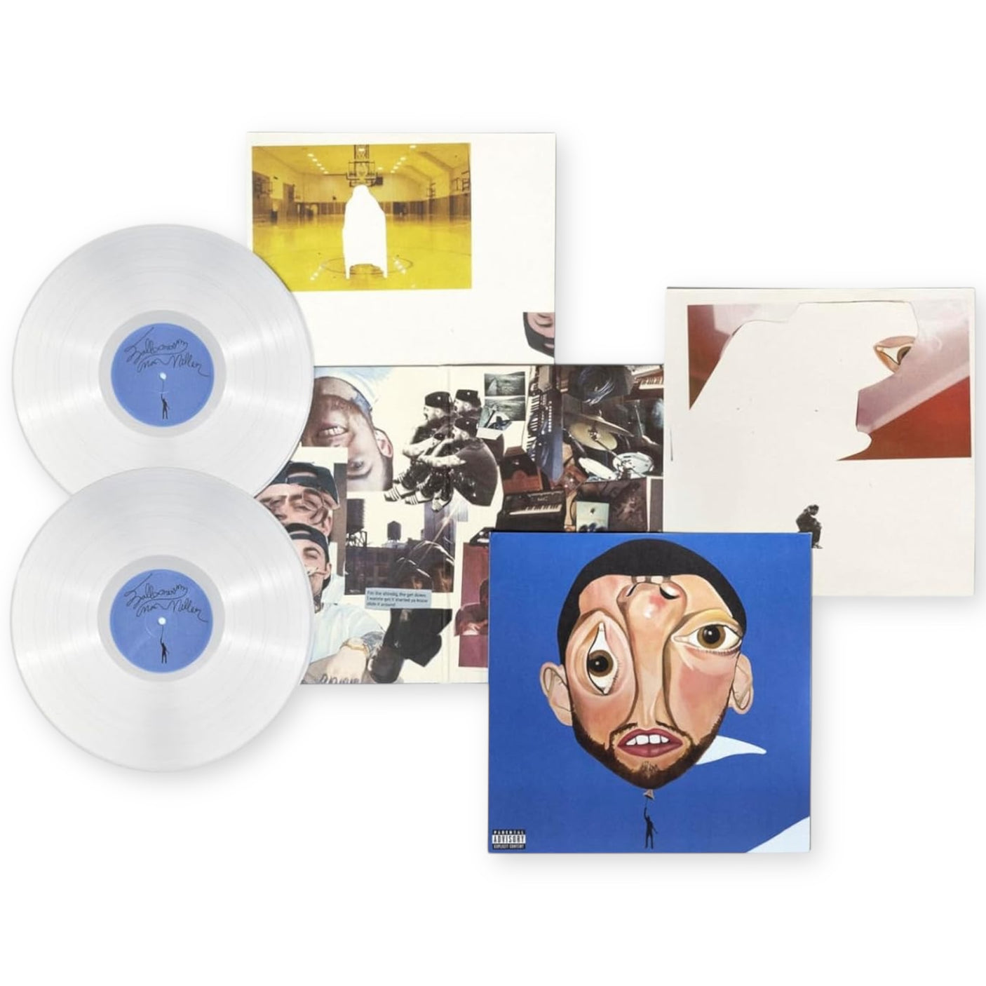 MAC MILLER - Balloonerism - LP VINYL - LIMITED EDITION WHITE VINYL - BRAND NEW