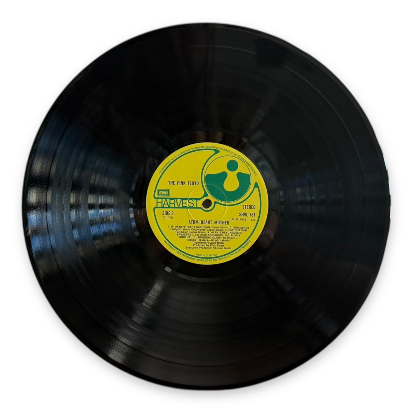 PINK FLOYD - Atom Heart Mother - USED LP VINYL - ORIGINAL 1971 UK PRESS - VG+/VG