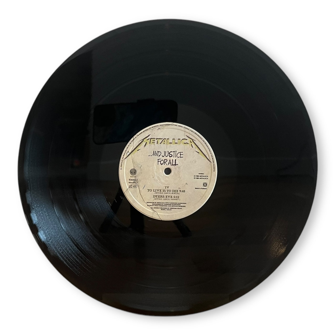 METALLICA - And Justice For All - USED LP VINYL - VG+/VG+