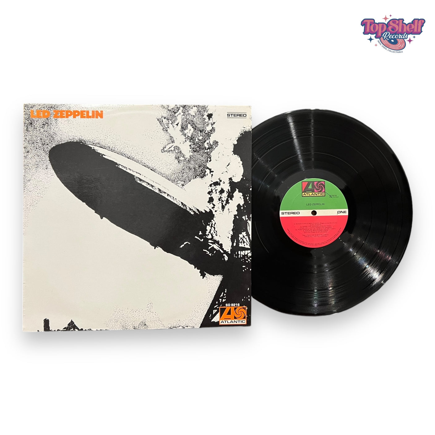 LED ZEPPELIN - Led Zeppelin (Self Titled) - USED LP VINYL - VG/VG+