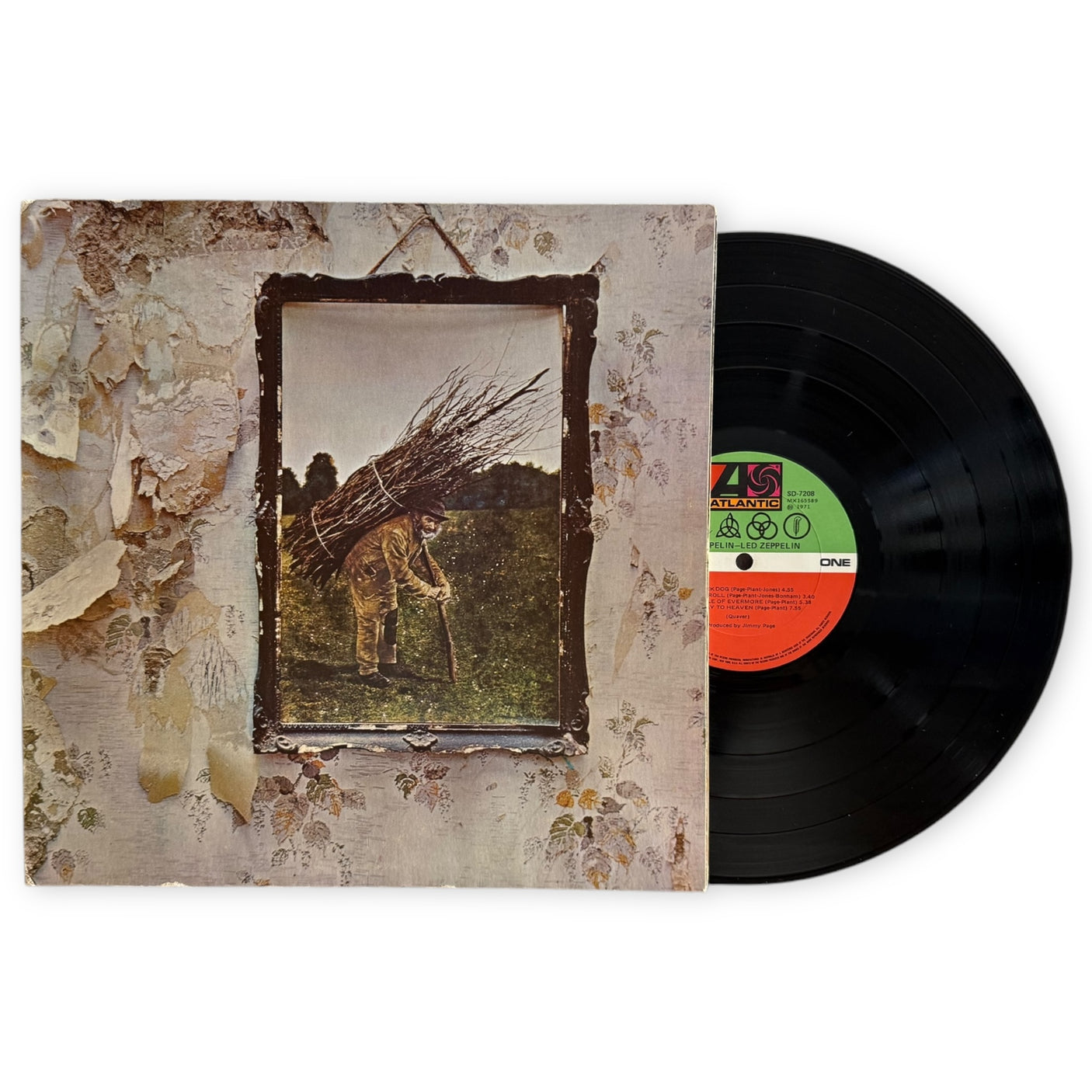 LED ZEPPELIN - Led Zeppelin IV - USED LP VINYL - ORIGINAL 1971 AUSTRALIAN PRESS - VG/VG+