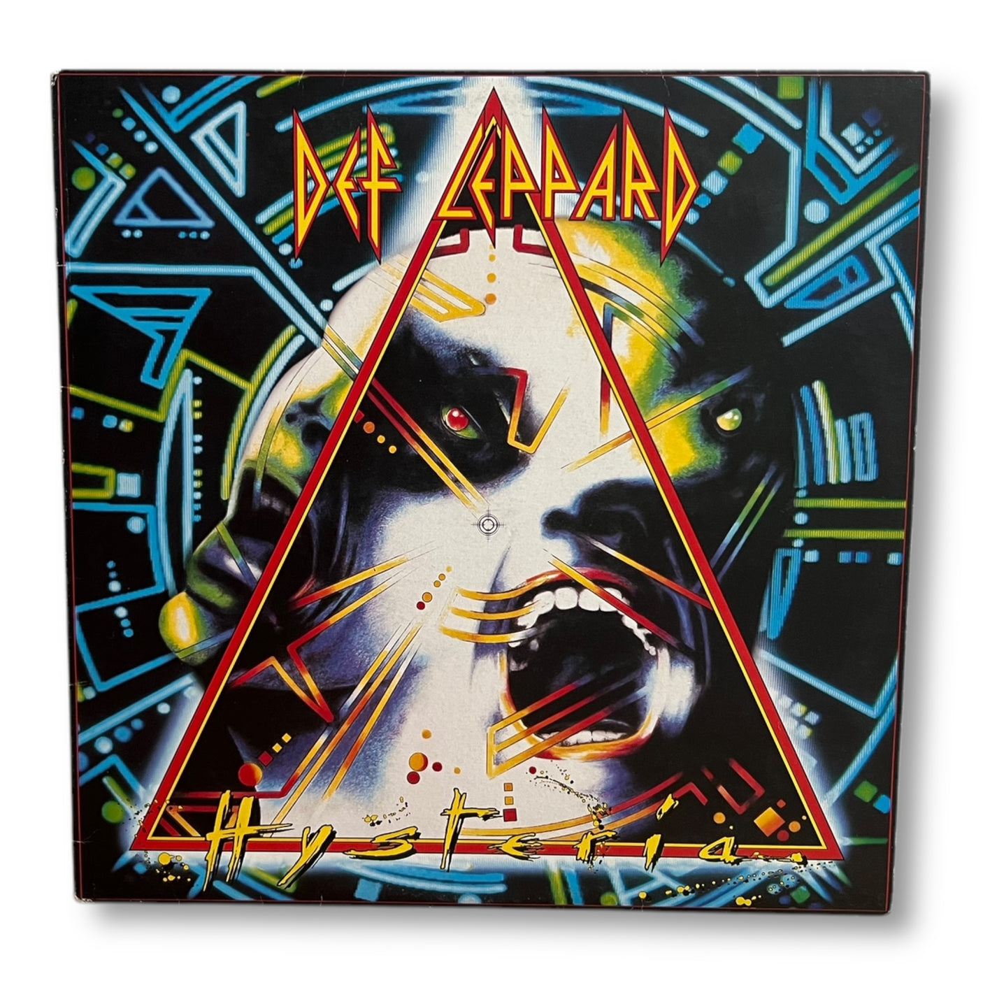 DEF LEPPARD - Hysteria - USED VINYL LP - VG+/VG+