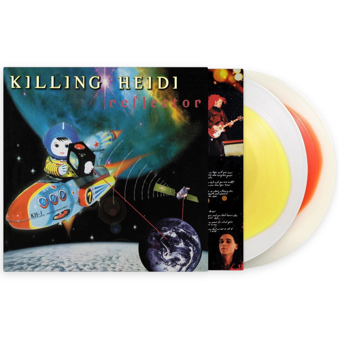 KILLING HEIDI - Reflector - LP VINYL - 25th ANNIVERSARY COLOUR EDITION - BRAND NEW