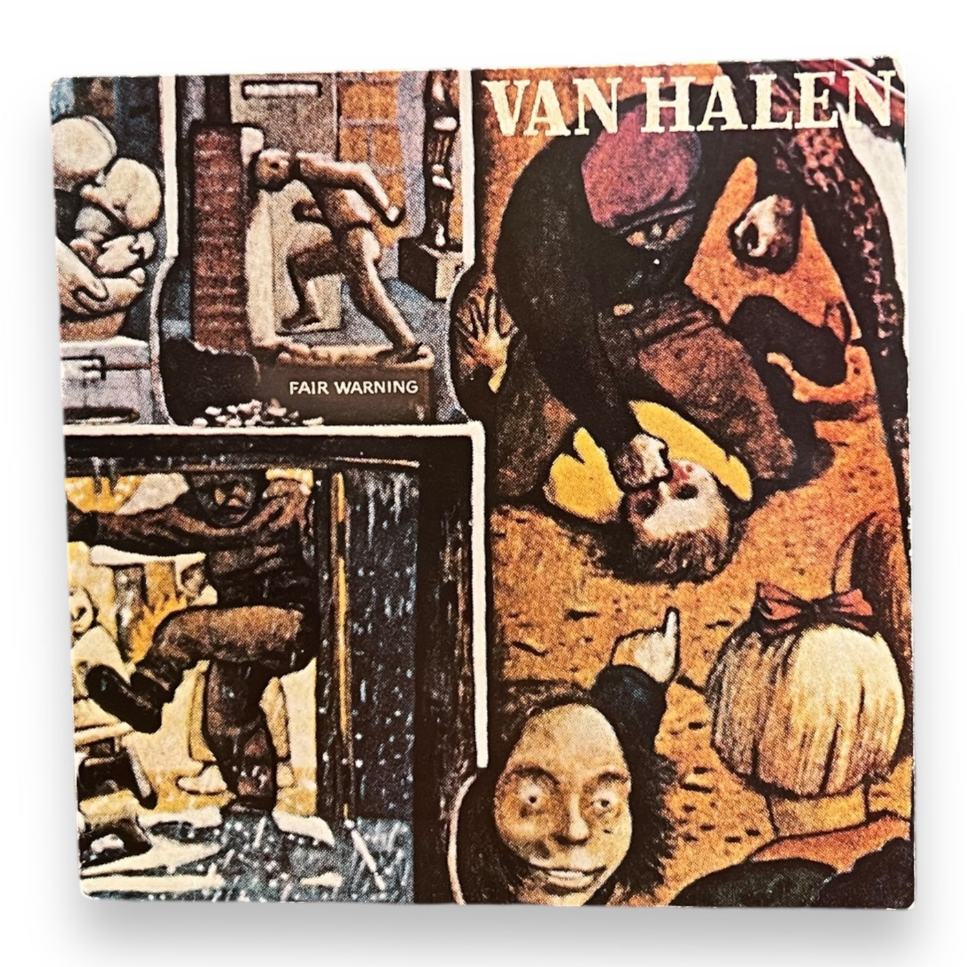 VAN HALEN - Fair Warning - USED LP VINYL - VG+/VG+