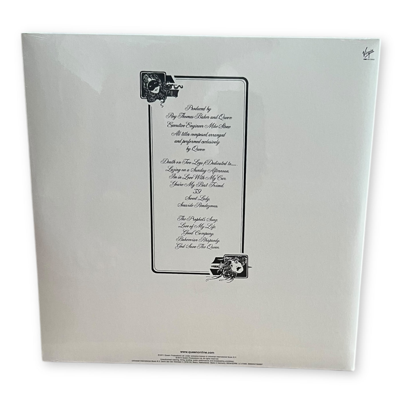 QUEEN - A Night At The Opera - LP VINYL - REISSUE - BRAND NEW