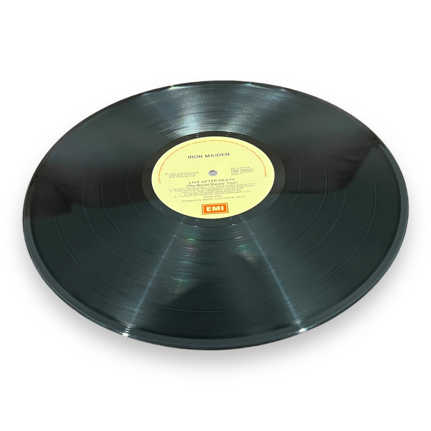 IRON MAIDEN - Live After Death - USED LP VINYL - NM/NM