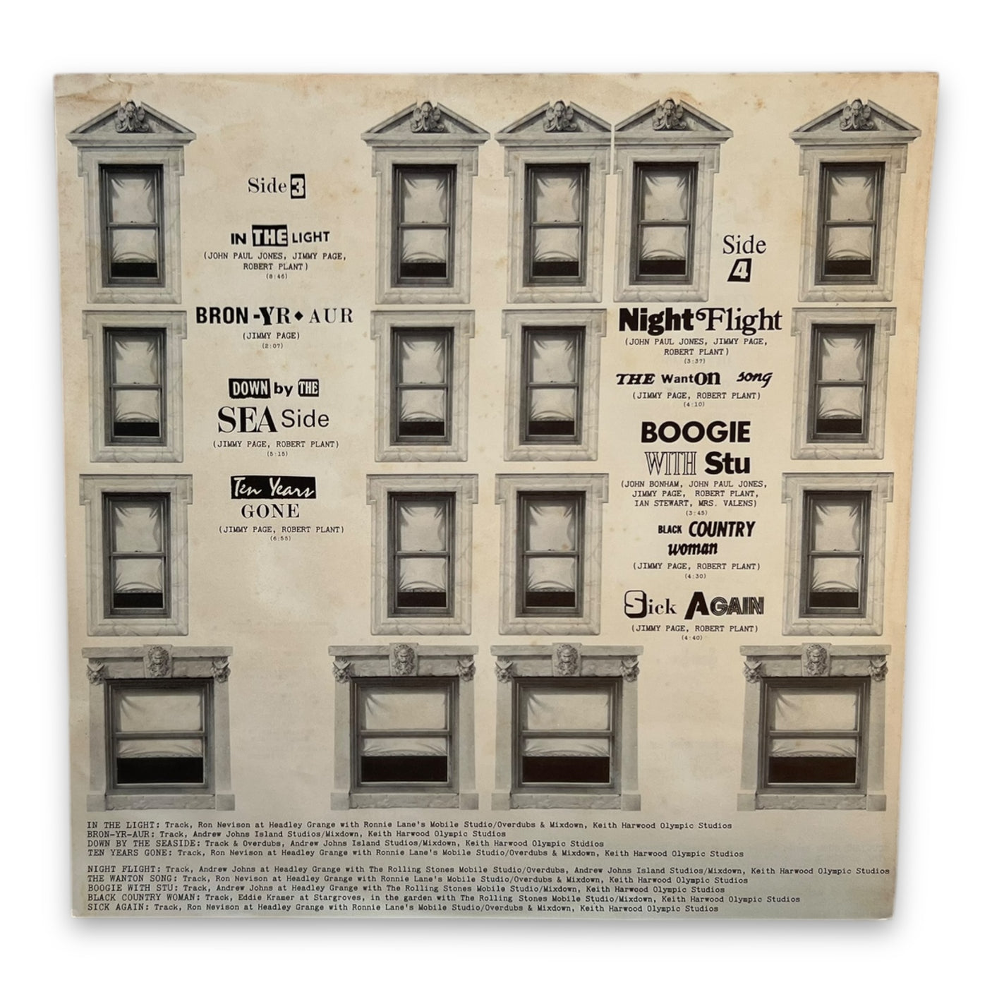 LED ZEPPELIN - Physical Graffiti - USED LP VINYL - VG+/NM