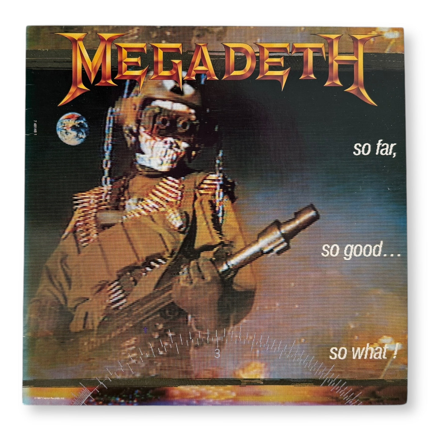 MEGADETH - So Far, So Good… So What! - USED LP VINYL - EUROPE PRESS - VG+/VG+