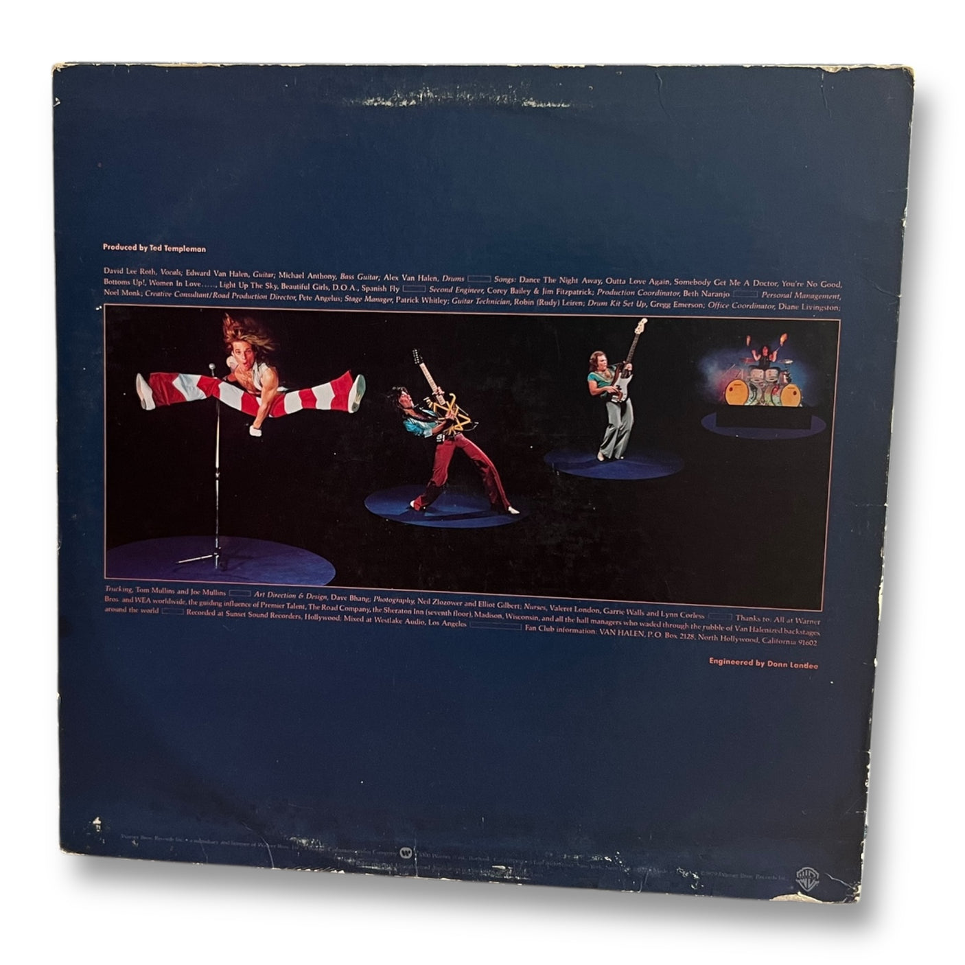 VAN HALEN - Van Halen II - USED LP VINYL - VG/G+