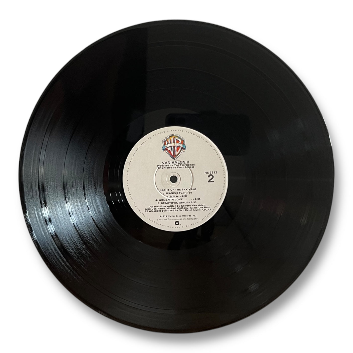 VAN HALEN - Van Halen II - USED LP VINYL - VG/G+