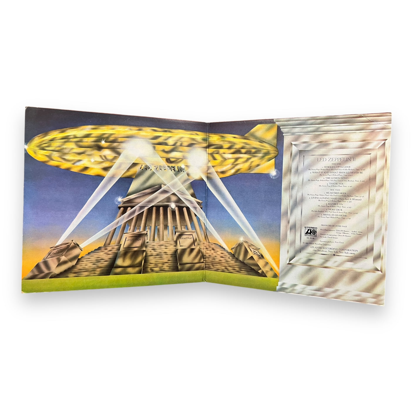 LED ZEPPELIN - Led Zeppelin II - USED LP VINYL - EARLY 1970’s AUSTRALIAN PRESS - VG/VG+