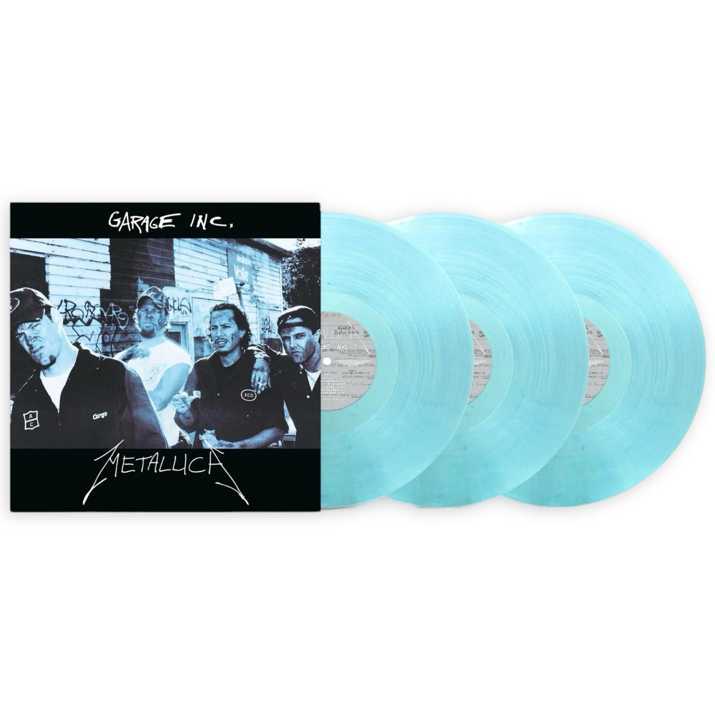 METALLICA - Garage Inc - LP VINYL - LIMITED EDITION FADE TO BLUE VINYL - BRAND NEW