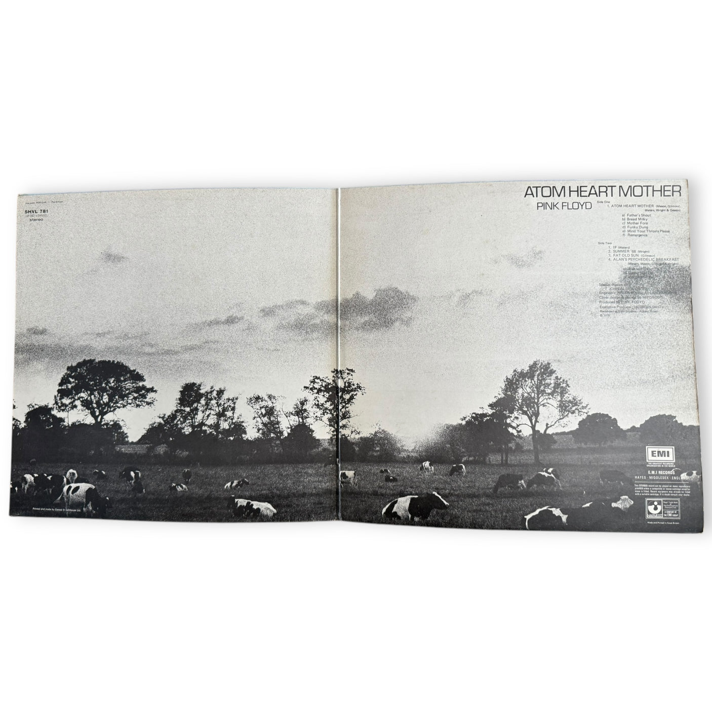 PINK FLOYD - Atom Heart Mother - USED LP VINYL - ORIGINAL 1971 UK PRESS - VG+/VG