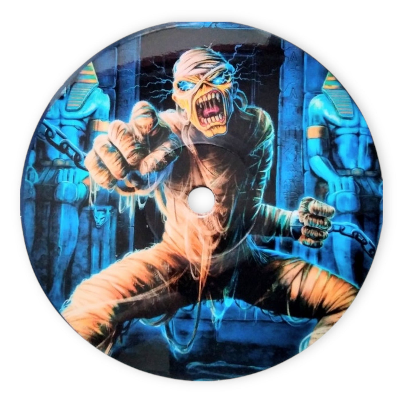 IRON MAIDEN - Powerslave - LP VINYL - 40th ANNIVERSARY LIMITED EDITION - ZOETROPE PICTURE DISC - BRAND NEW