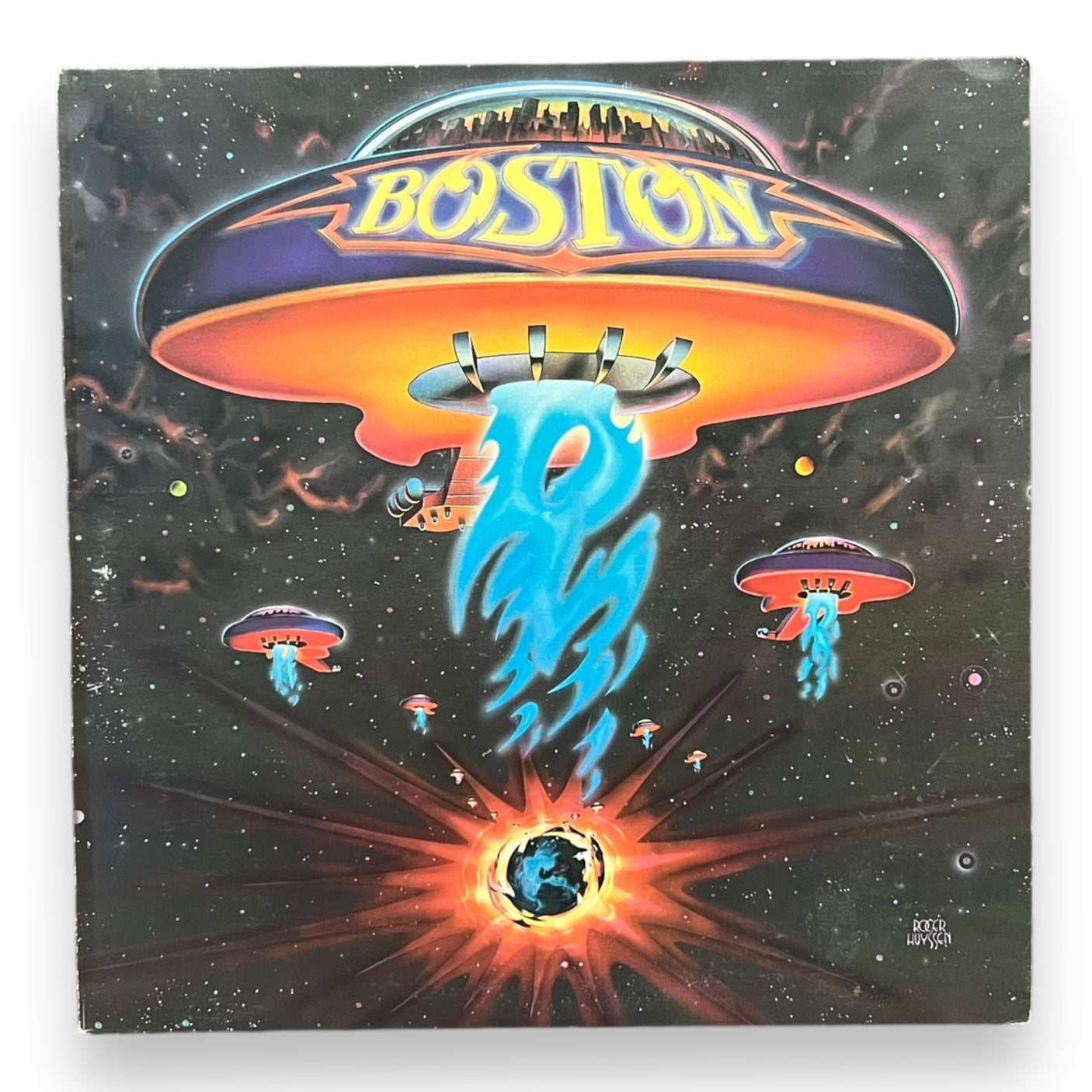 BOSTON - Boston (Self Titled) - USED LP VINYL - VG/VG+