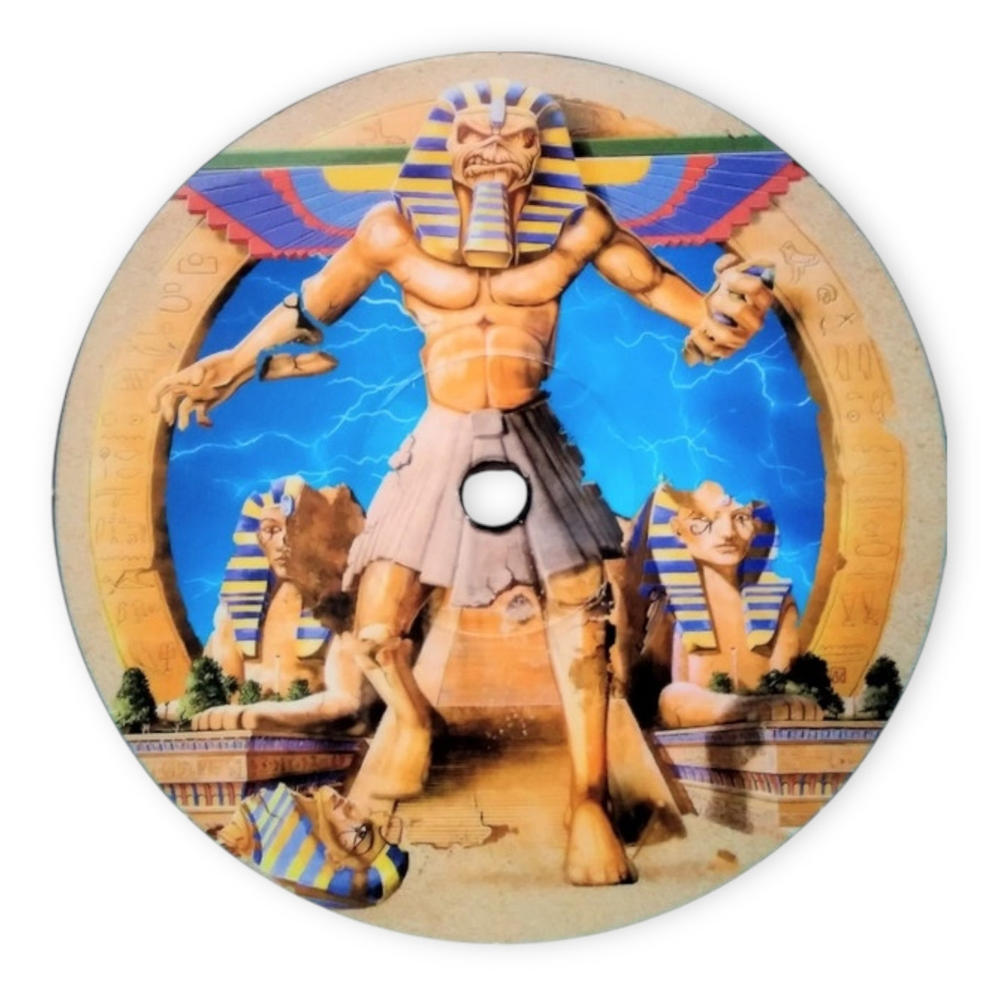 IRON MAIDEN - Powerslave - LP VINYL - 40th ANNIVERSARY LIMITED EDITION - ZOETROPE PICTURE DISC - BRAND NEW