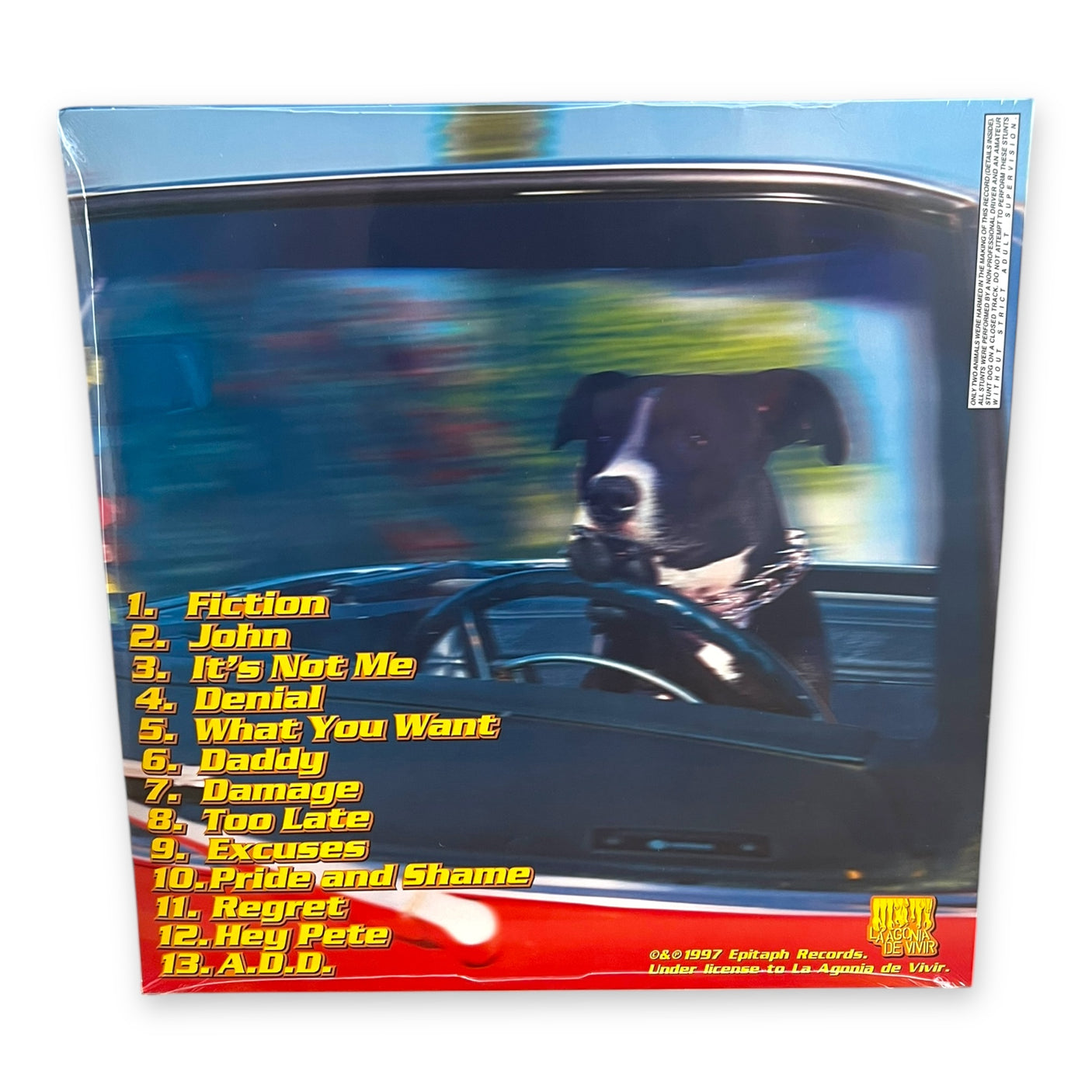 TEN FOOT POLE - Unleashed - LP VINYL - REISSUE - BRAND NEW