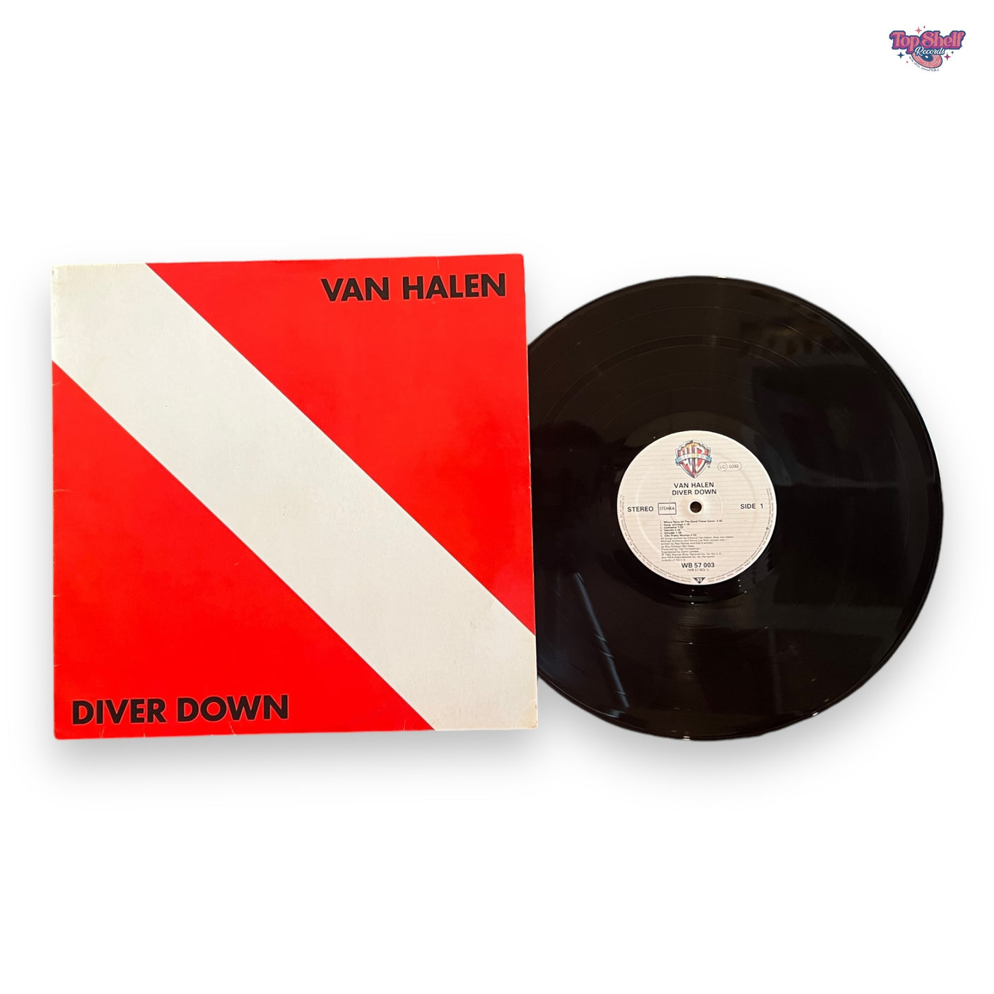 VAN HALEN - Diver Down- USED LP VINYL - VG+/VG+