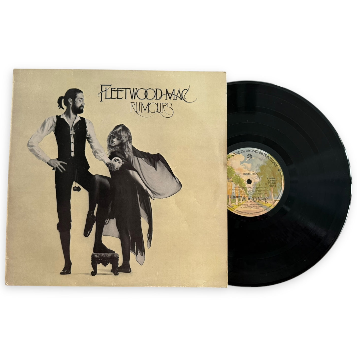 FLEETWOOD MAC - Rumours - USED LP VINYL - ORIGINAL 1977 UK PRESS - VG+/VG+