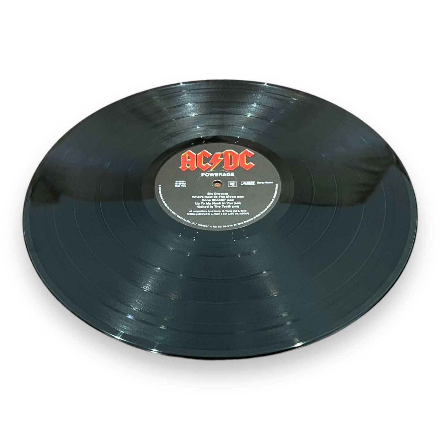 AC/DC - Powerage- USED LP VINYL - 2009 REISSUE - NM/VG+