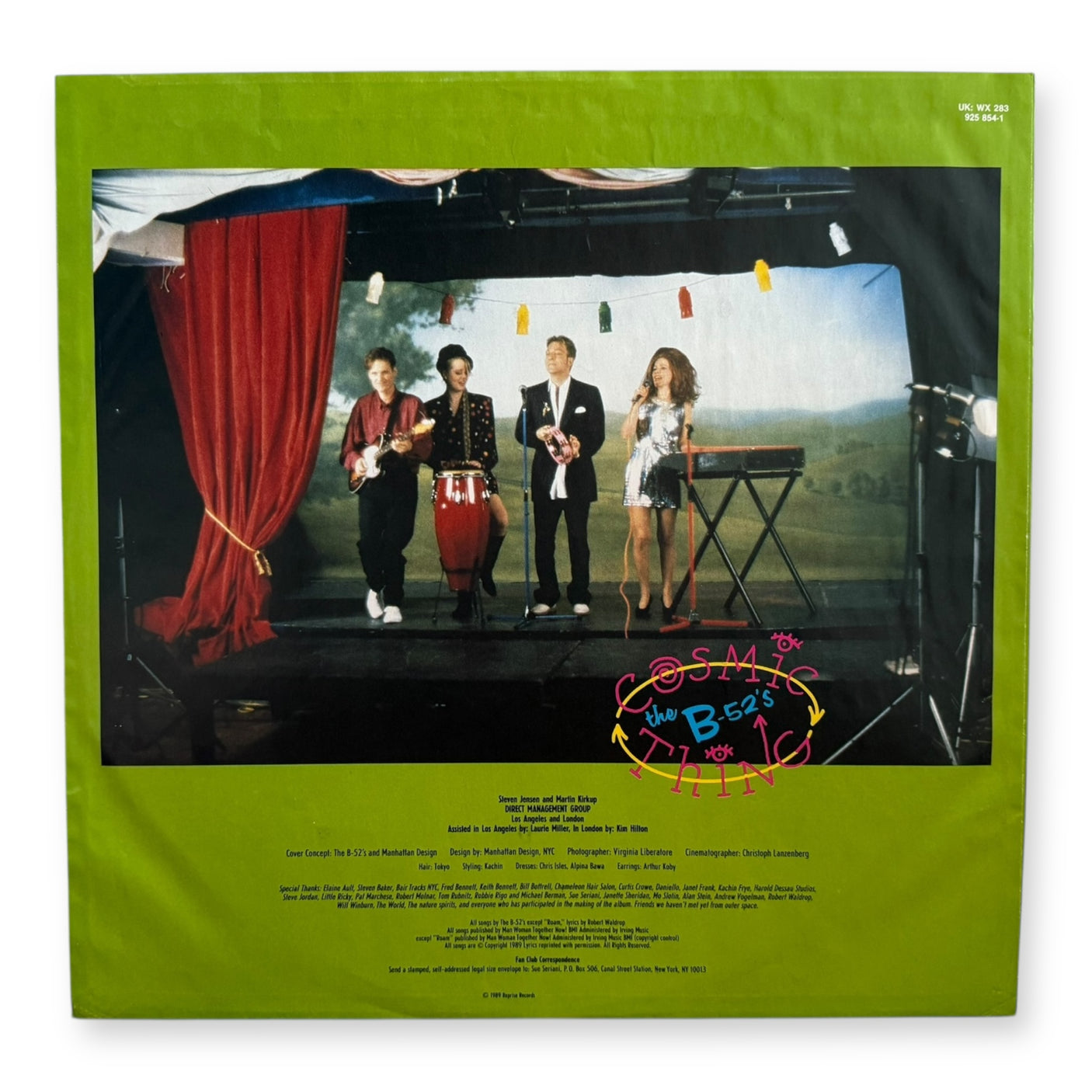 THE B-52’s - Cosmic Thing - USED LP VINYL - ORIGINAL 1989 EUROPE PRESS - VG+/VG+