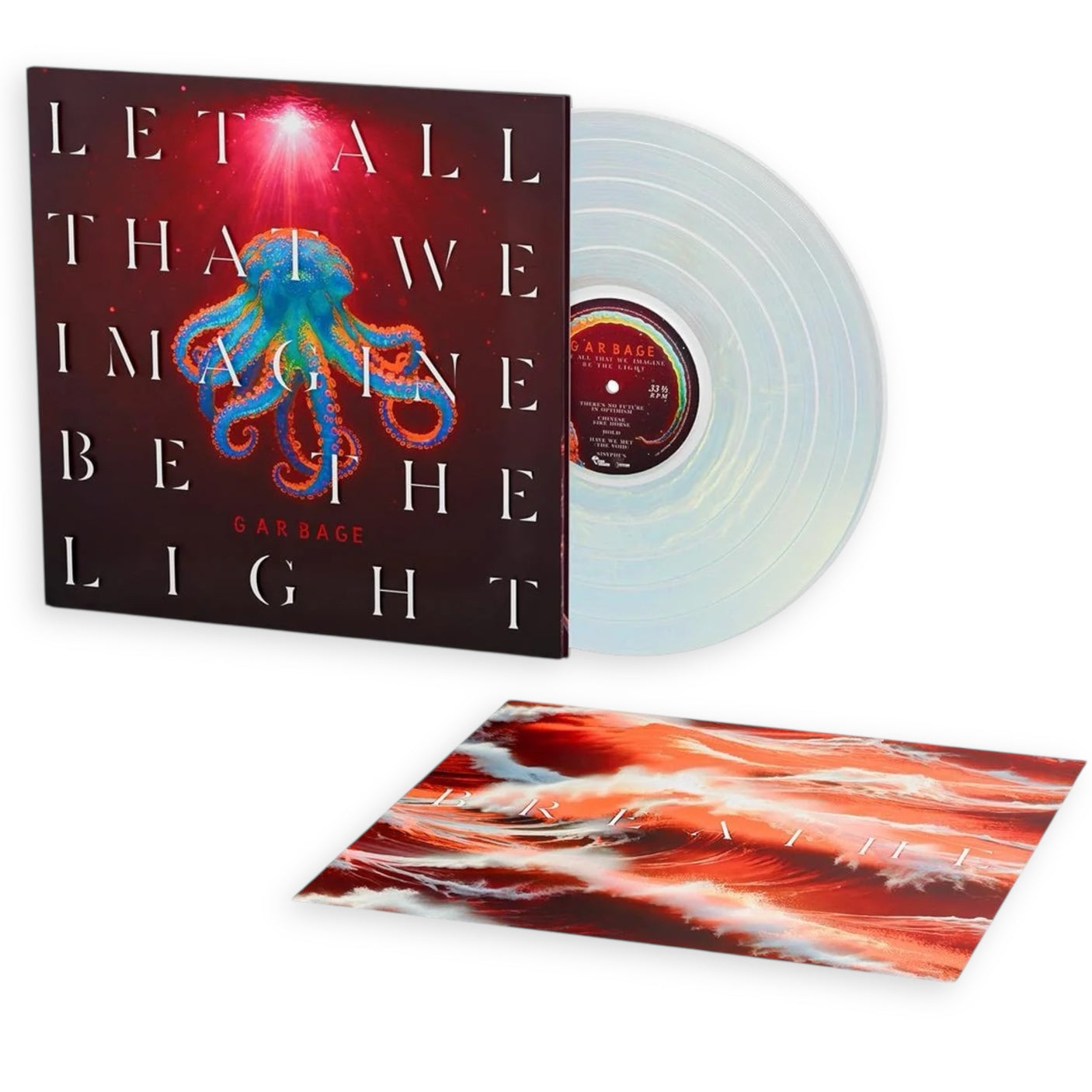 GARBAGE - Let All That We Imagine Be The Light - LP VINYL - AUSTRALIAN EXCLUSIVE PEARL SUNRISE VINYL - BRAND NEW
