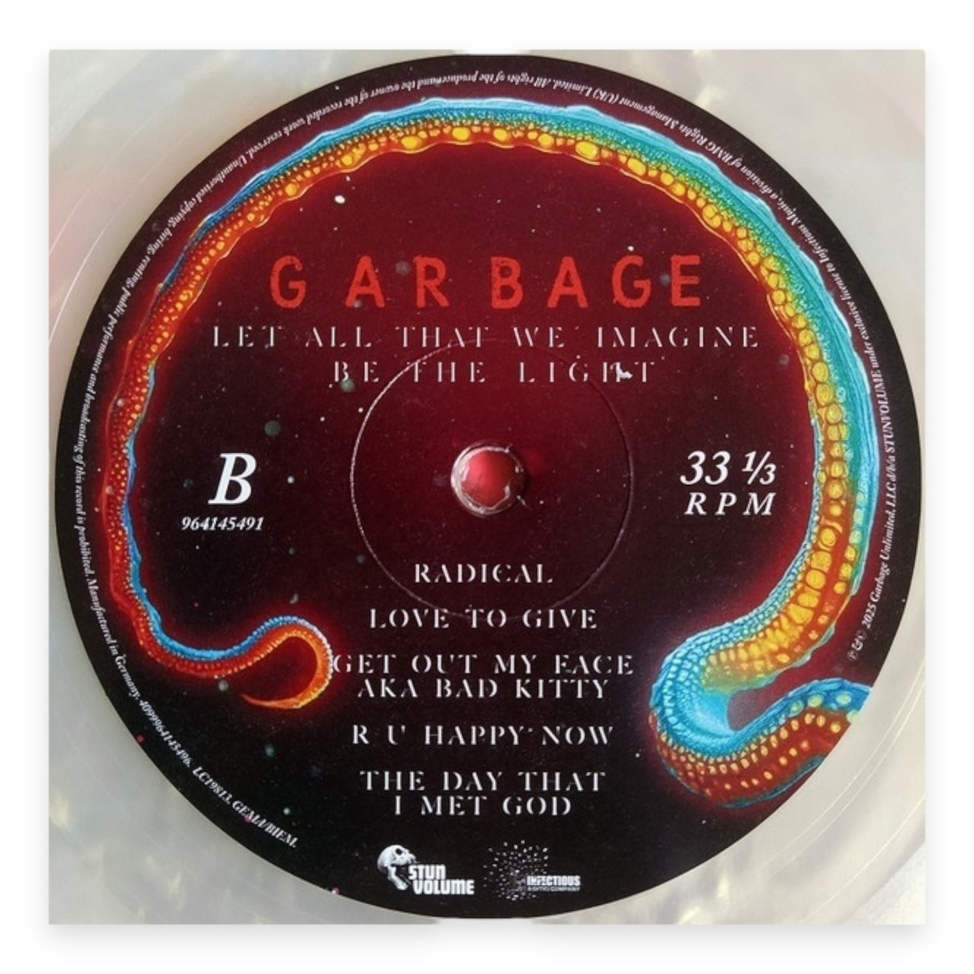 GARBAGE - Let All That We Imagine Be The Light - LP VINYL - AUSTRALIAN EXCLUSIVE PEARL SUNRISE VINYL - BRAND NEW