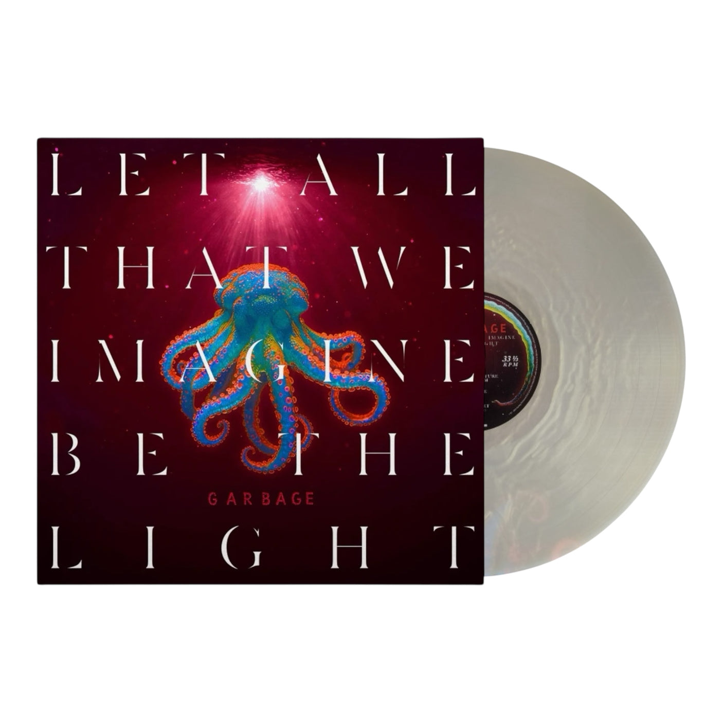 GARBAGE - Let All That We Imagine Be The Light - LP VINYL - AUSTRALIAN EXCLUSIVE PEARL SUNRISE VINYL - BRAND NEW