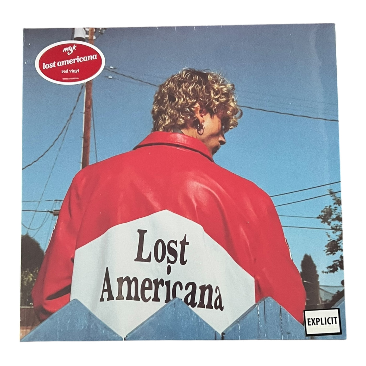 MGK - Lost Americana - LP VINYL - OPAQUE BRICK RED VINYL - BRAND NEW