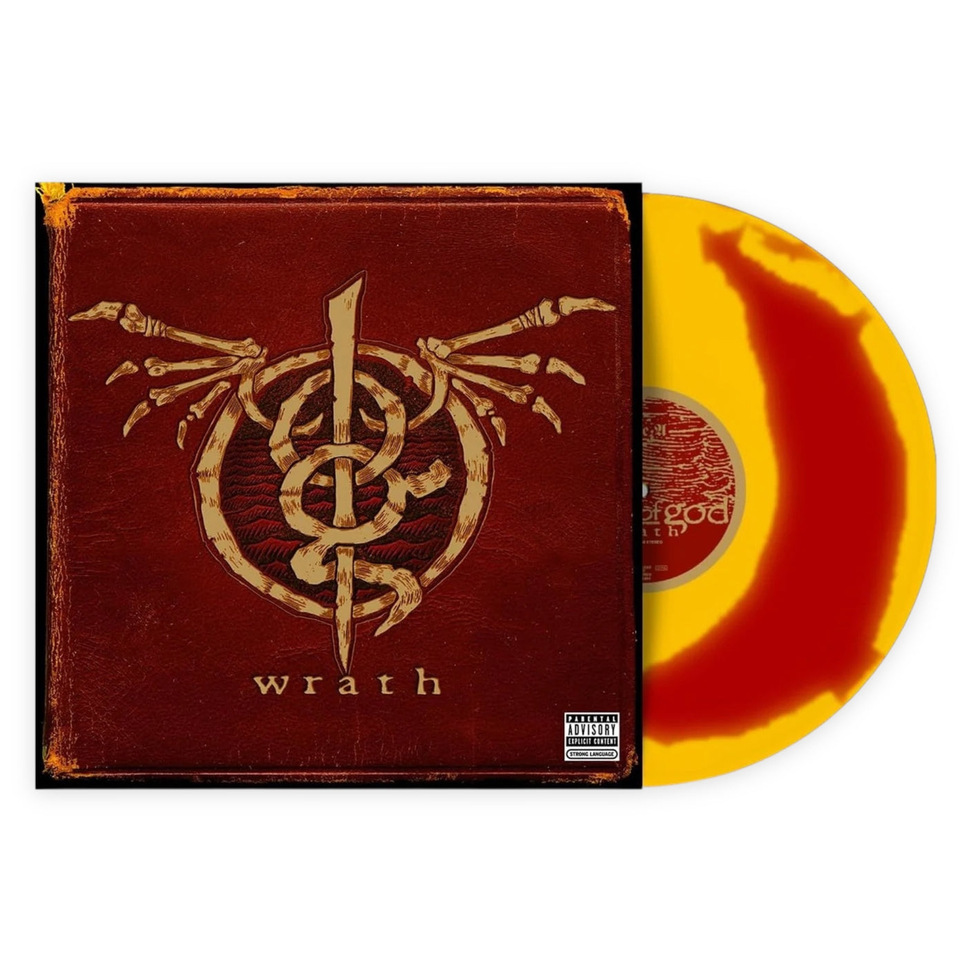 LAMB OF GOD - Wrath - YELLOW & RED SPLIT VINYL - LP VINYL - BRAND NEW