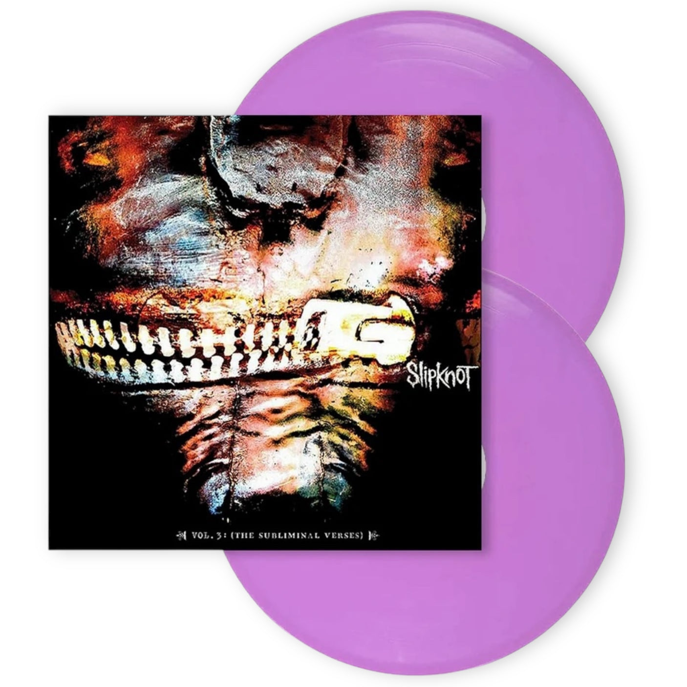 SLIPKNOT - VOL. 3 (The Subliminal Verses) - LP VINYL - LIMITED EDITION VIOLET VINYL - BRAND NEW