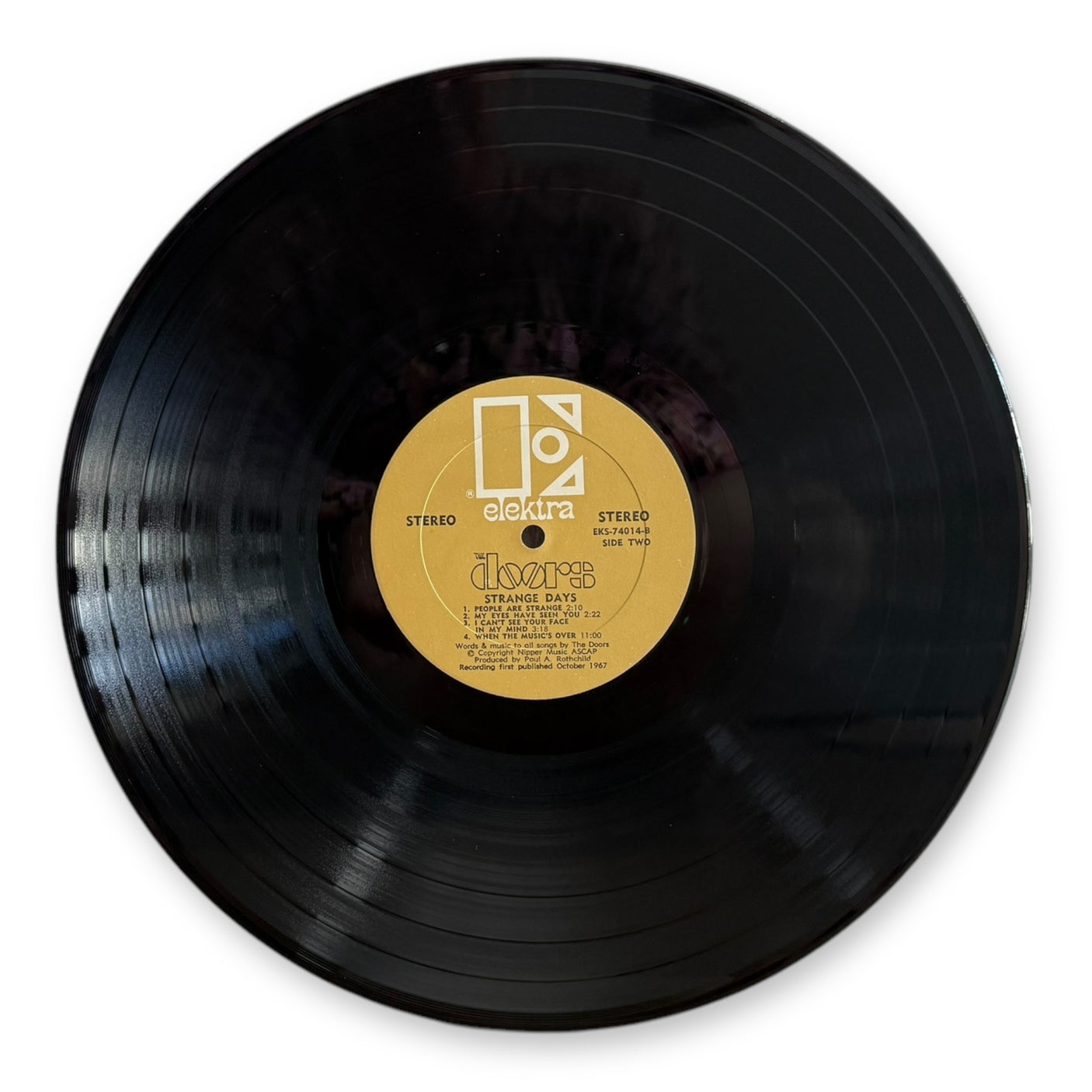 THE DOORS - Strange Days - USED LP VINYL - ORIGINAL 1967 USA PRESS - VG/VG