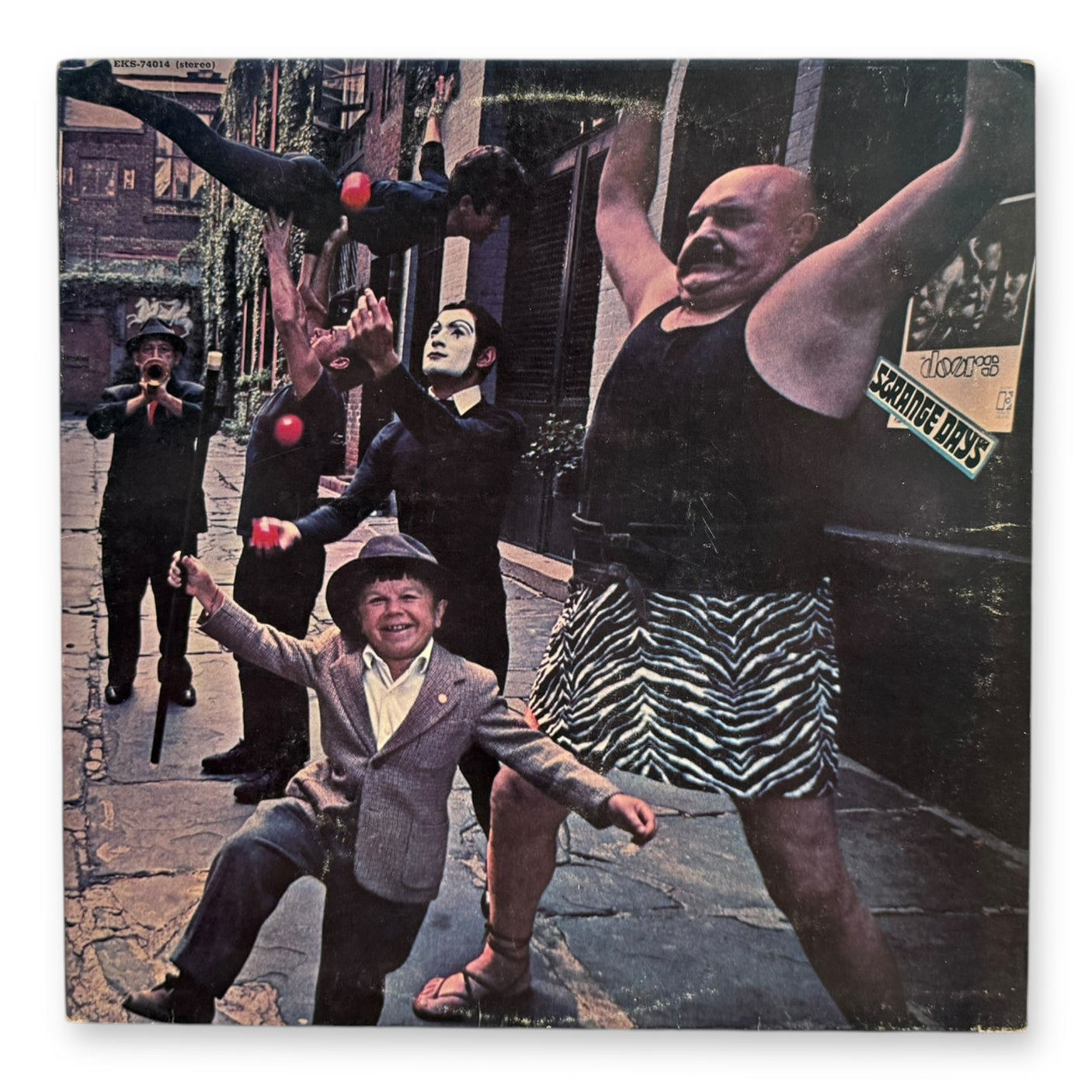 THE DOORS - Strange Days - USED LP VINYL - ORIGINAL 1967 USA PRESS - VG/VG