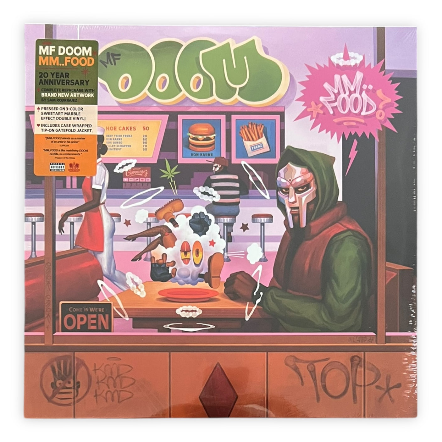 MF Doom - Mm..Food (20th Anniversary) | 2 x LP | Sweetart Coloured Vinyl | Brand New LP Vinyl Album