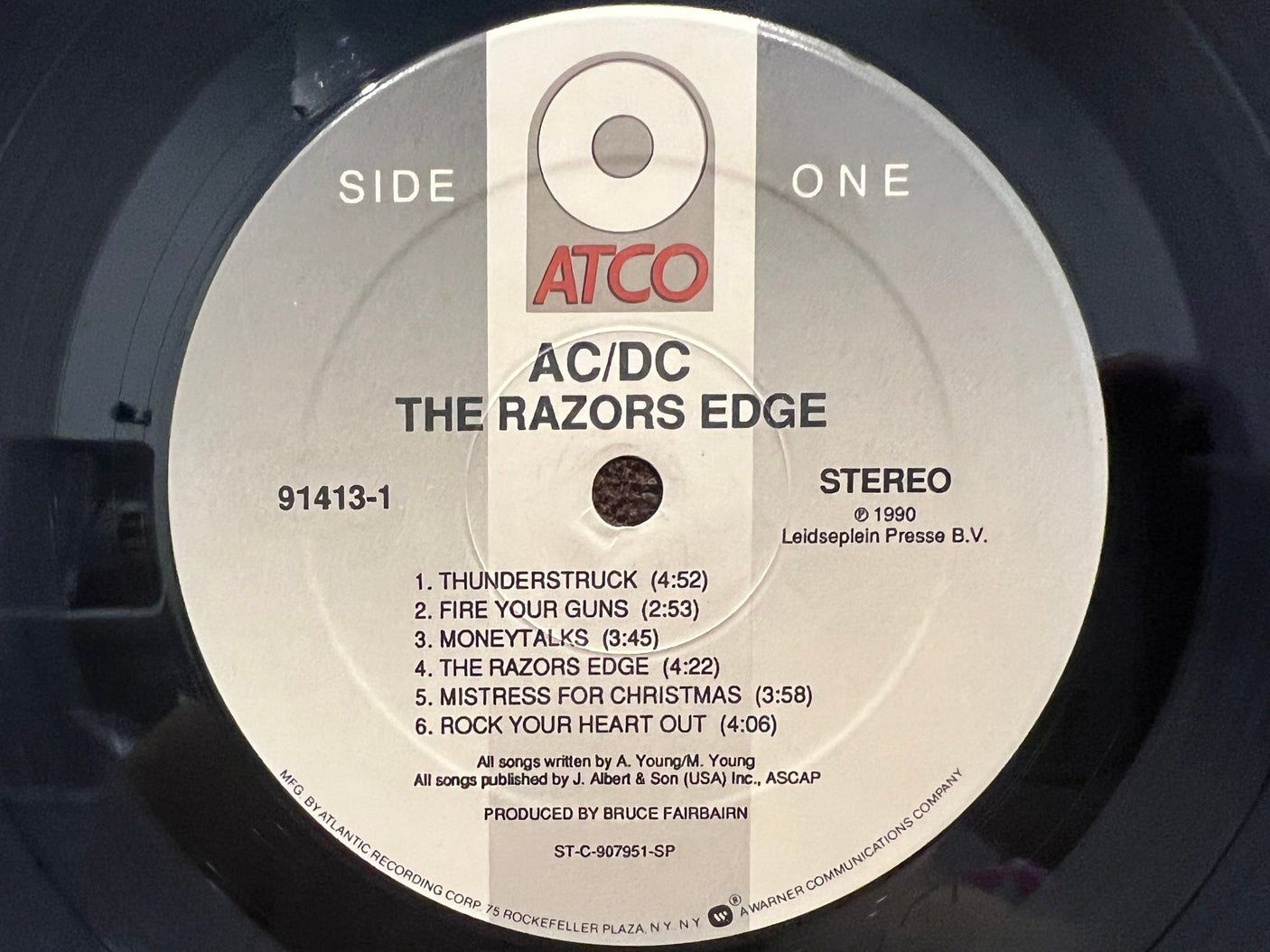 AC/DC - The Razors Edge - USED VINYL LP - VG/VG+