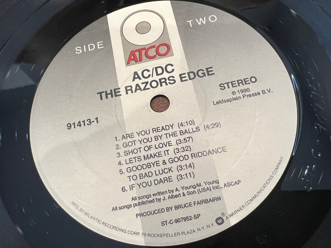 AC/DC - The Razors Edge - USED VINYL LP - VG/VG+