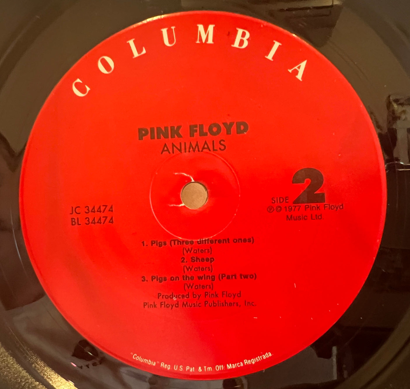 PINK FLOYD - Animals - USED LP VINYL - VG+/NM