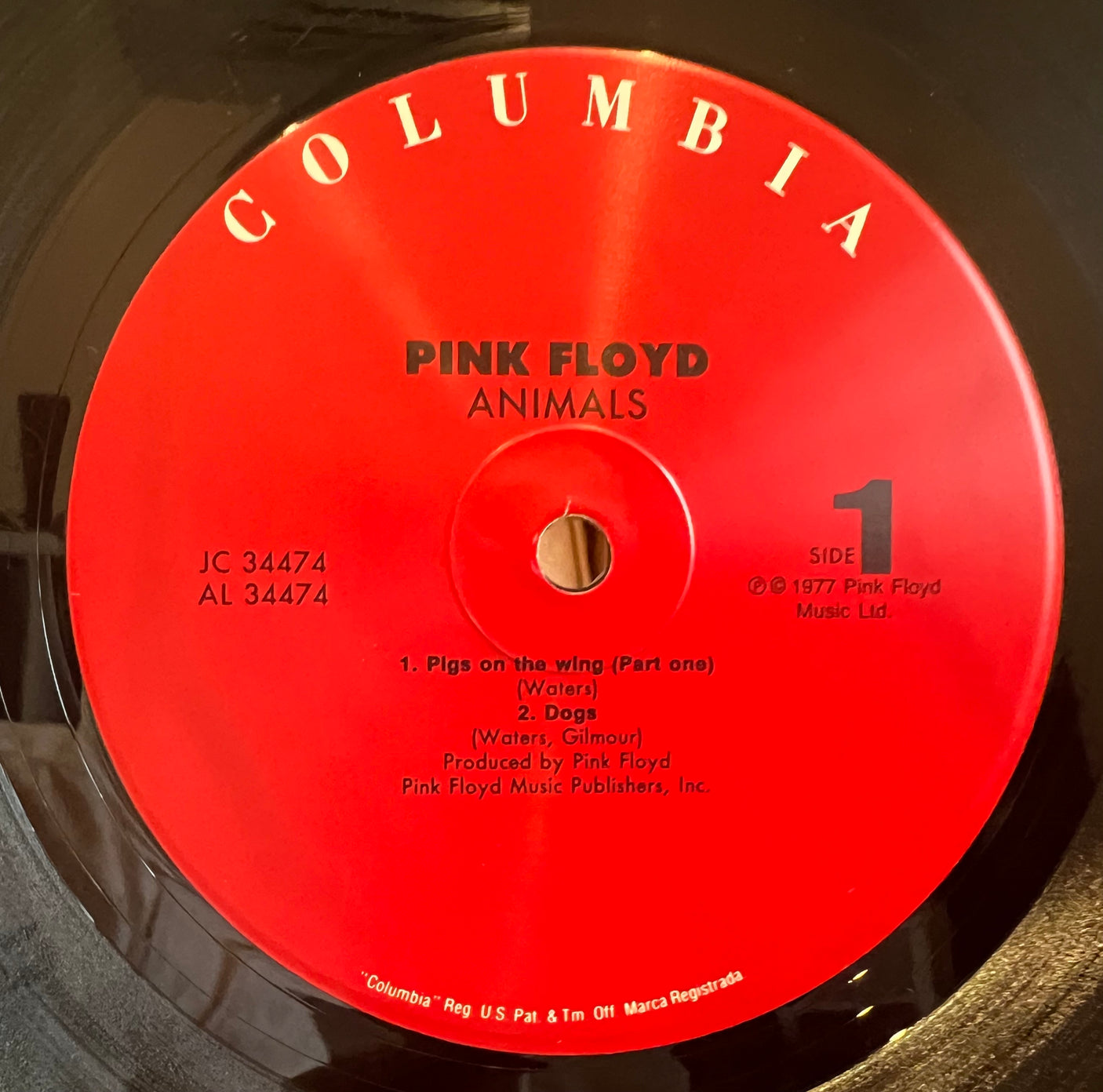 PINK FLOYD - Animals - USED LP VINYL - VG+/NM