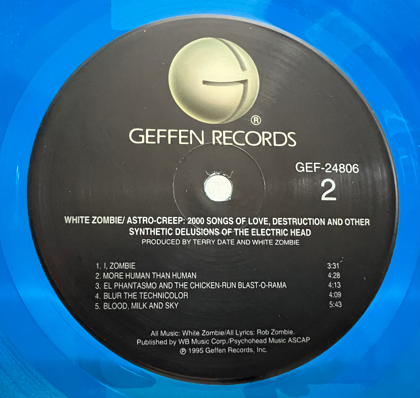 WHITE ZOMBIE - Astro Creep 2000 - USED LP VINYL - VG+/VG+