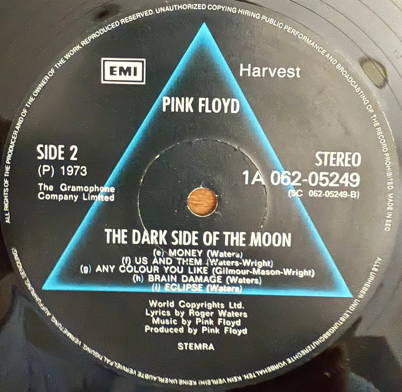 PINK FLOYD - The Dark Side Of The Moon - USED LP VINYL - 1979 NETHERLANDS PRESS - VG/VG
