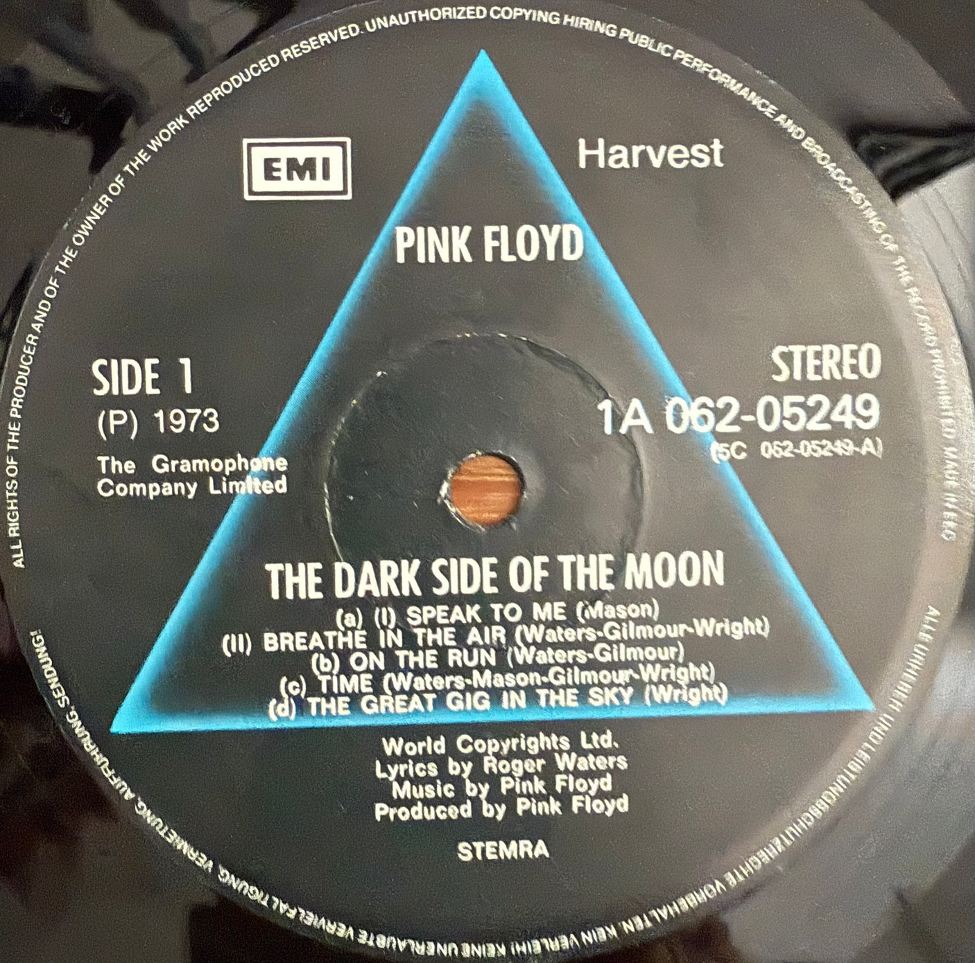 PINK FLOYD - The Dark Side Of The Moon - USED LP VINYL - 1979 NETHERLANDS PRESS - VG/VG