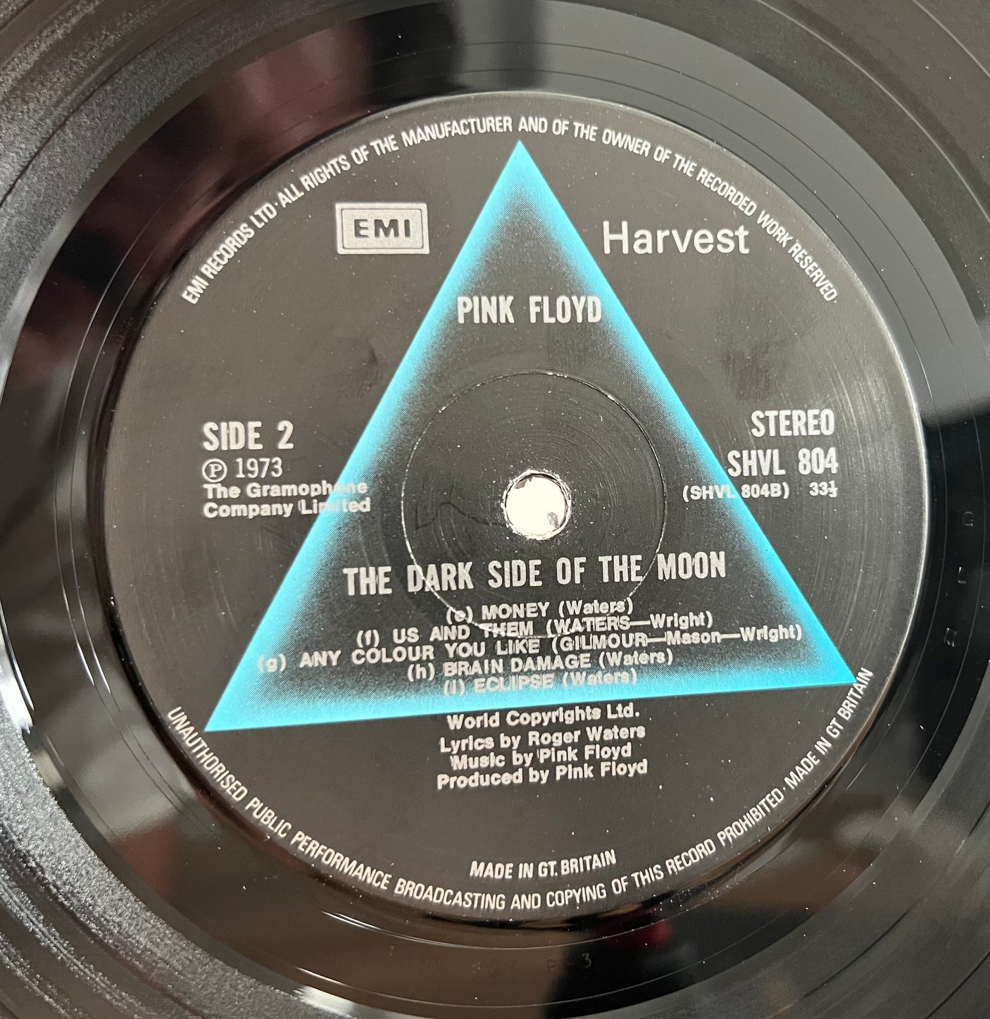 PINK FLOYD - Darkside Of The Moon - USED LP VINYL - VG/VG