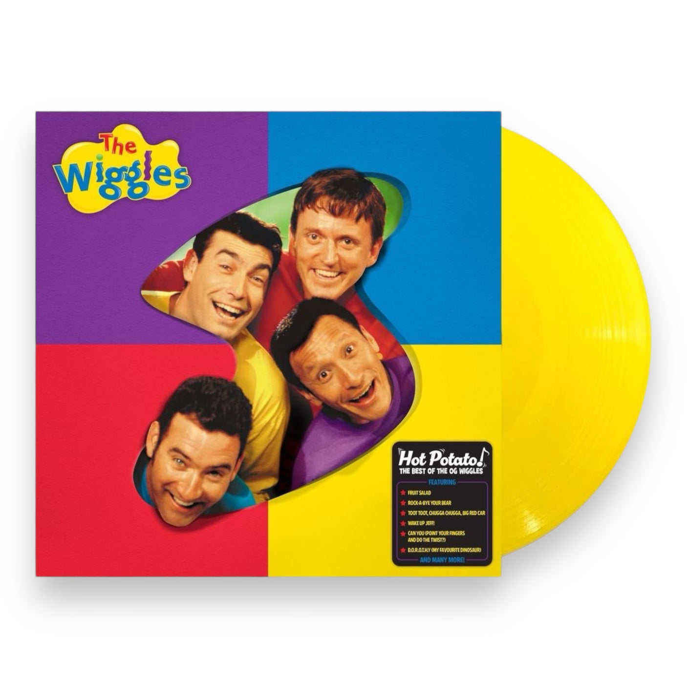 THE WIGGLES - Hot Potato, The Best Of The OG Wiggles - LP Vinyl - BRAND NEW