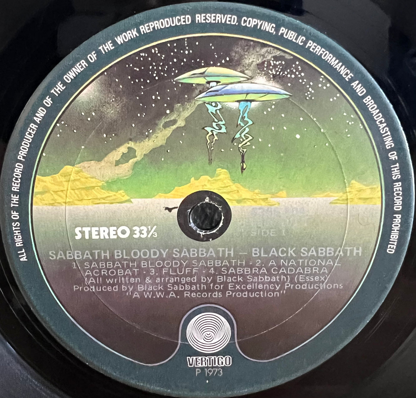 BLACK SABBATH - Sabbath Bloody Sabbath - USED LP VINYL - VG/G+