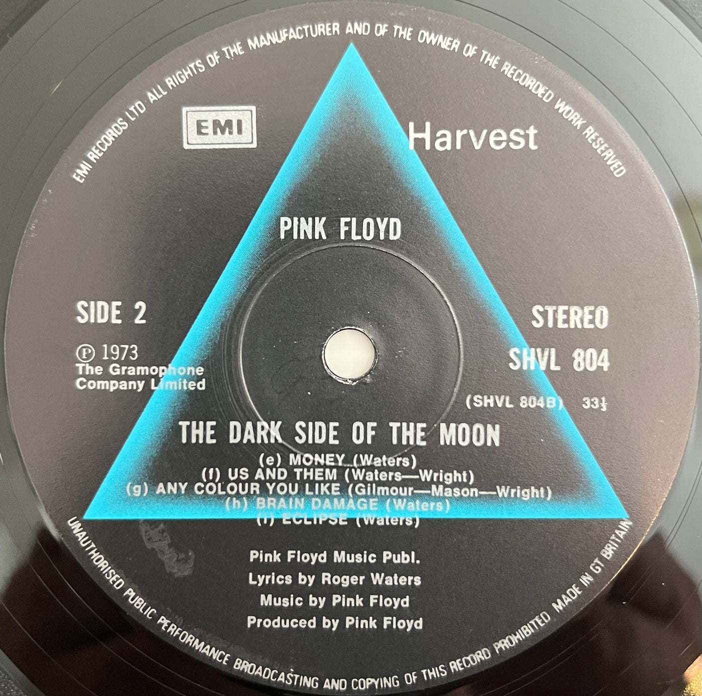 PINK FLOYD - The Dark Side Of The Moon - USED LP VINYL - VG+/VG+