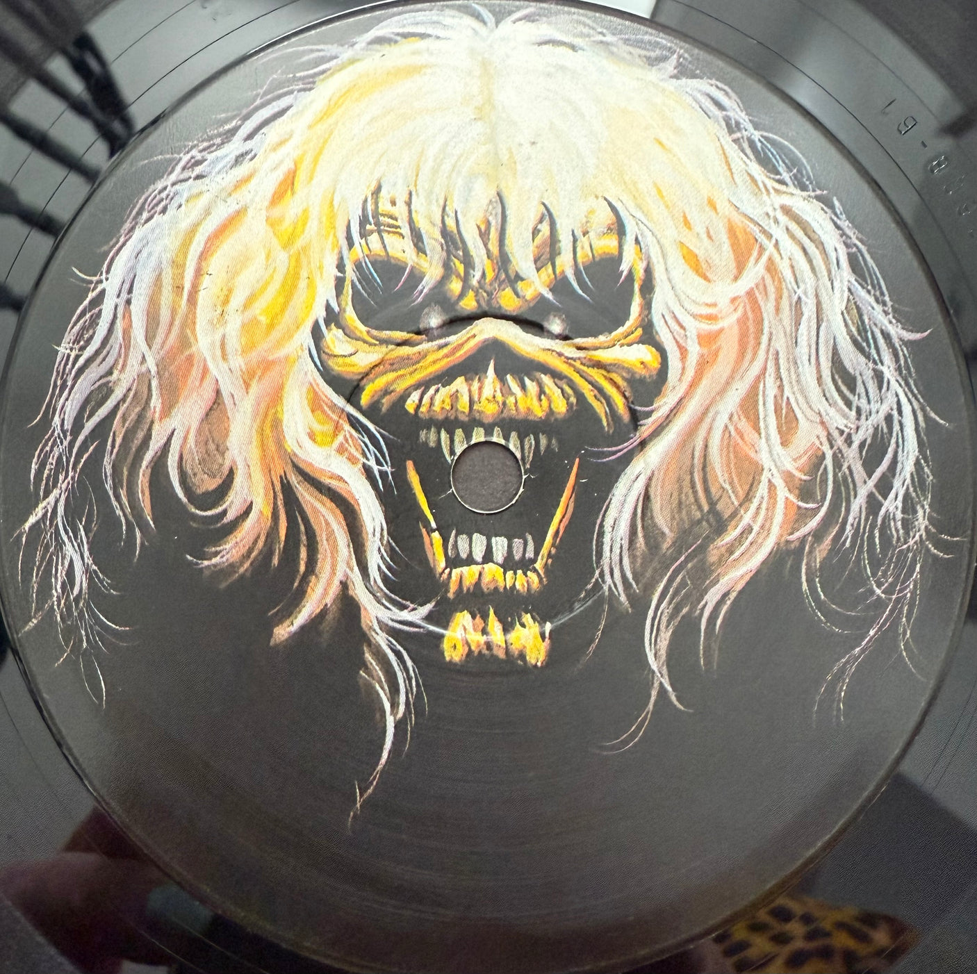 IRON MAIDEN - The Number Of The Beast - USED LP VINYL - ORIGINAL 1982 EUROPE PRESS - VG/VG