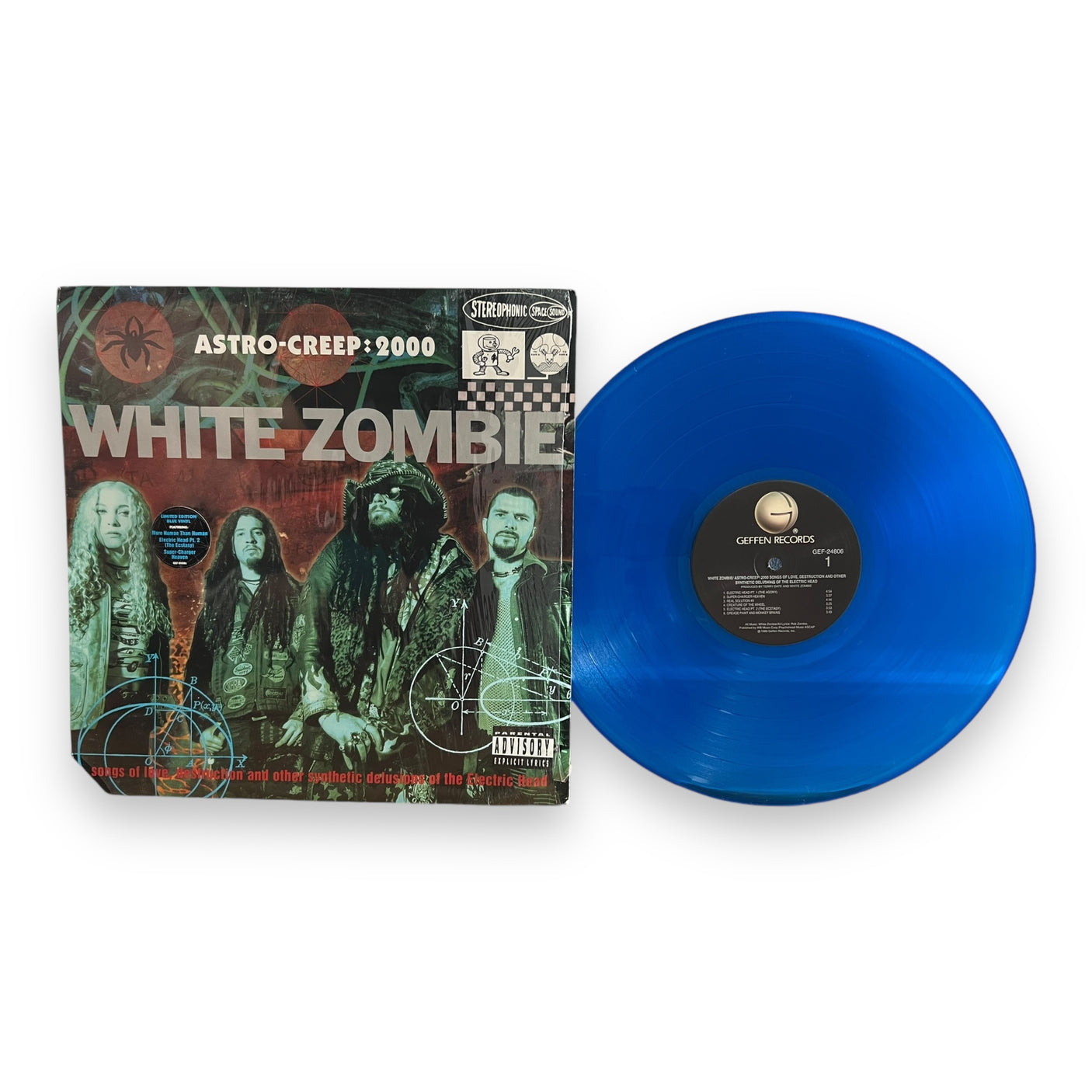 WHITE ZOMBIE - Astro Creep 2000 - USED LP VINYL - VG+/VG+