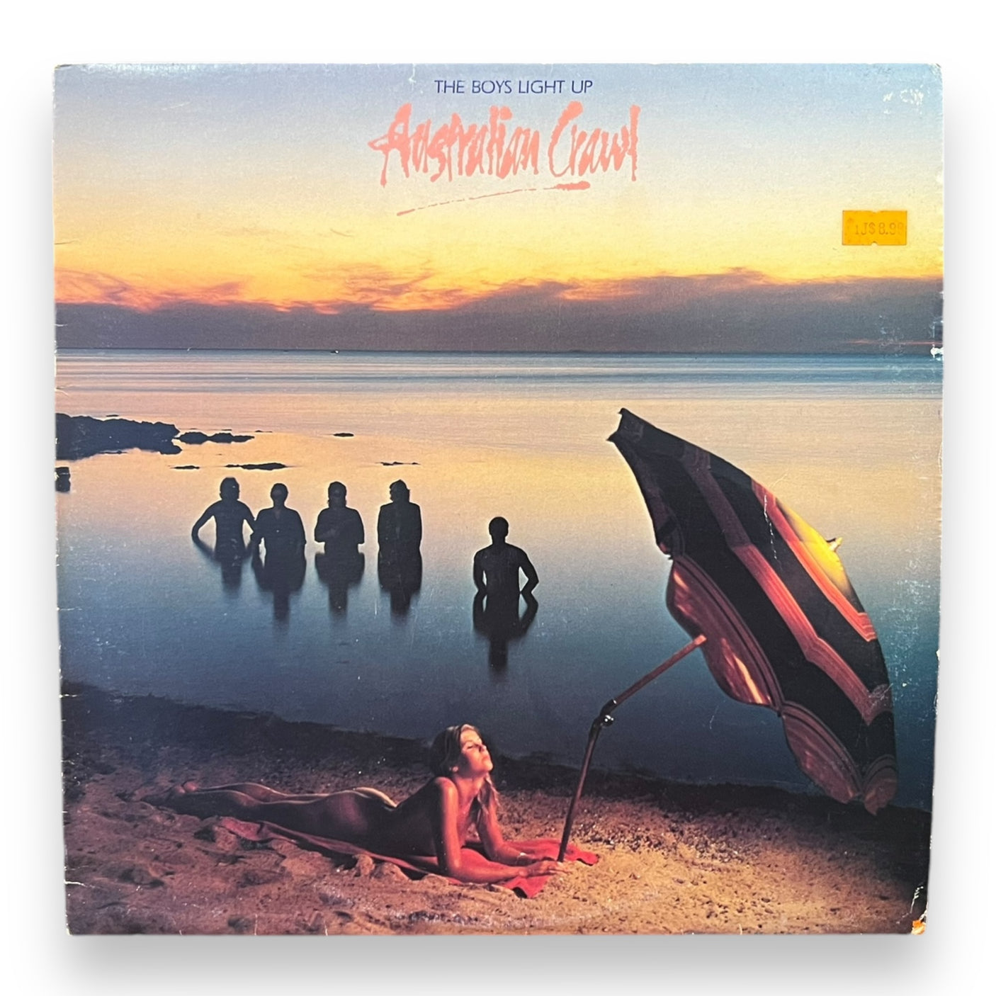 AUSTRALIAN CRAWL - The Boys Light Up - USED LP VINYL - G+/VG
