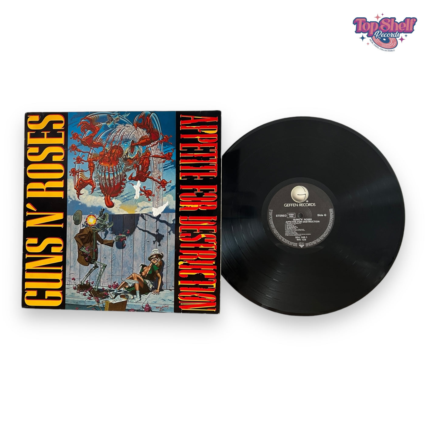 GUNS N ROSES - Appetite For Destruction - USED LP VINYL - VG/VG